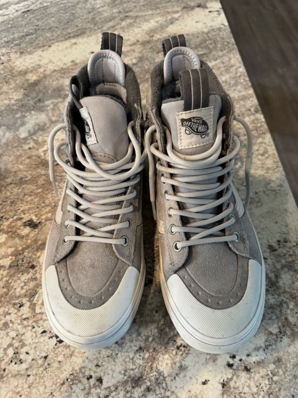 Vans Gray High-Top Winter Boots